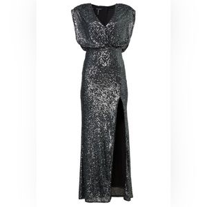 BCBG Max Azria Bridget sequin evening gown
